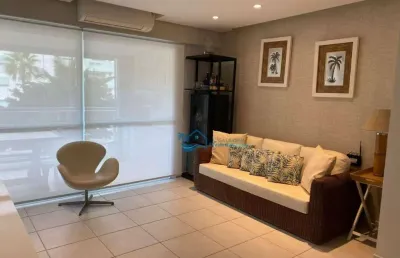 Apartamento com 4 dormitórios para alugar, 132 m² por r$ 2.950,00/dia - riviera módulo 08 - bertioga/sp