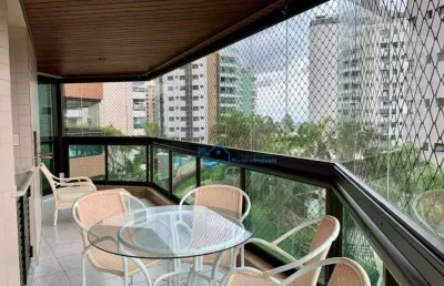 Apartamento com 3 dormitórios para alugar, 111 m² por r$ 16.000,00/mês - riviera módulo 6 - bertioga/sp