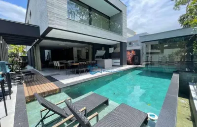 Casa com 5 dormitórios à venda, 350 m² por r$ 7.500.000,00 - riviera módulo 24 - bertioga/sp