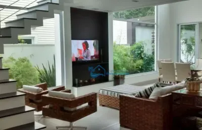 Casa com 4 dormitórios, 283 m² - venda por r$ 4.800.000,00 ou aluguel por r$ 30.000,00/mês - riviera módulo 24 - bertioga/sp