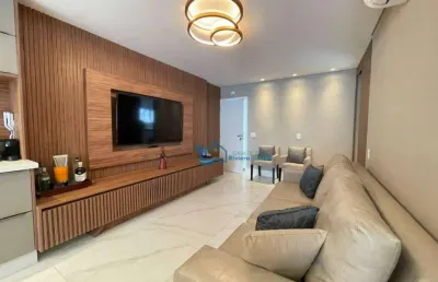 Apartamento com 4 dormitórios para alugar, 153 m² por r$ 5.650,00/dia - riviera - módulo 7 - bertioga/sp