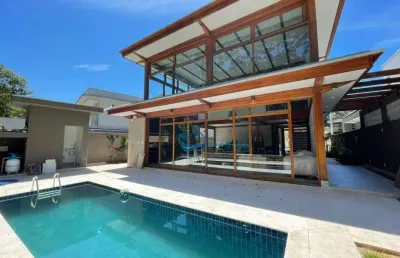 Casa com 3 dormitórios à venda, 225 m² por r$ 5.800.000,00 - riviera módulo 24 - bertioga/sp