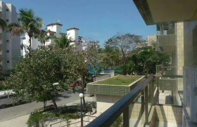Apartamento com 3 dormitórios para alugar, 94 m² por r$ 1.500,00/dia - riviera de são lourenço - bertioga/sp