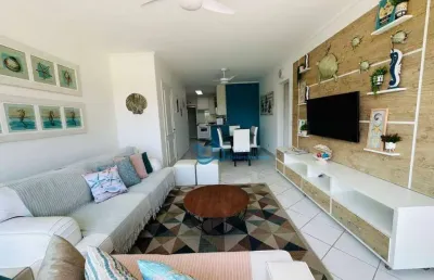 Apartamento com 3 dormitórios, 112 m² - venda por r$ 2.700.000,00 ou aluguel por r$ 2.200,00/dia - riviera módulo 6 - bertioga/sp