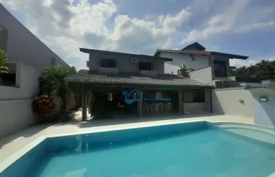 Casa com 5 dormitórios à venda, 290 m² por r$ 10.000.000,00 - riviera módulo 5 - bertioga/sp