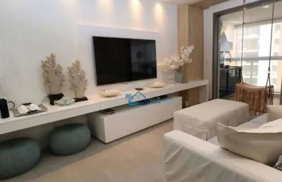Apartamento com 2 dormitórios para alugar, 87 m² por r$ 13.000,00/mês - riviera módulo 5 - bertioga/sp