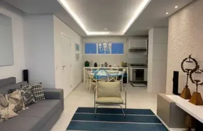 Apartamento com 3 dormitórios para alugar, 139 m² por r$ 3.500,00/dia - riviera - módulo 8 - bertioga/sp