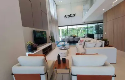 Casa com 5 dormitórios à venda, 420 m² por r$ 8.500.000,00 - riviera módulo 16 - bertioga/sp