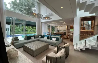 Casa com 6 dormitórios para alugar por r$ 8.000,00/dia - riviera módulo 17 - bertioga/sp