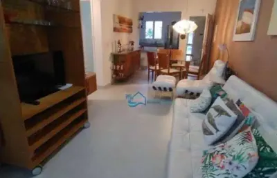 Apartamento com 3 dormitórios para alugar, 90 m² por r$ 1.800,00/dia - riviera módulo 2 - bertioga/sp