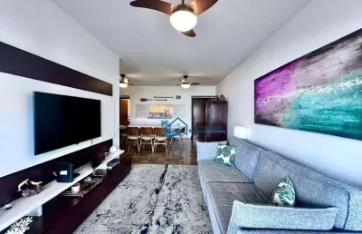 Apartamento com 4 dormitórios para alugar, 149 m² por r$ 11.000,00/mês - riviera módulo 3 - bertioga/sp