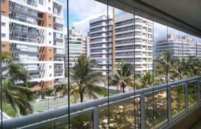 Apartamento com 4 dormitórios à venda, 140 m² por r$ 4.650.000,00 - riviera - módulo 8 - bertioga/sp