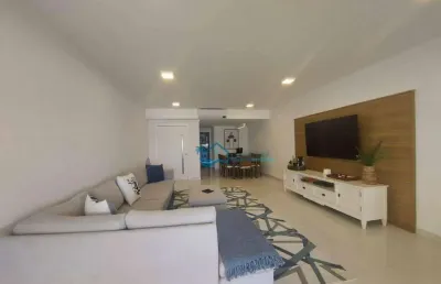 Apartamento com 4 dormitórios para alugar, 264 m² por r$ 3.800,00/dia - riviera módulo 7 - bertioga/sp