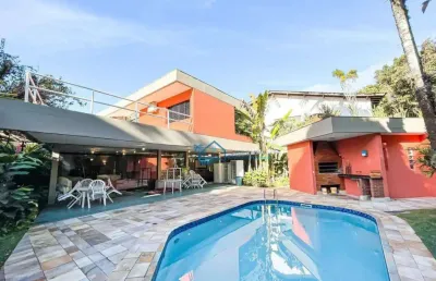 Casa com 4 dormitórios à venda, 390 m² por r$ 4.500.000,00 - riviera módulo 21 - bertioga/sp