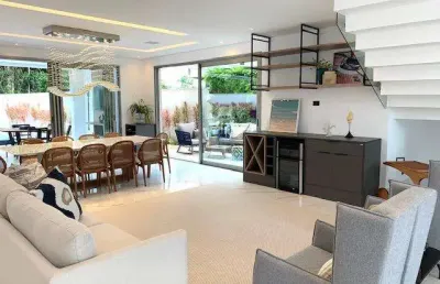 Casa com 6 dormitórios à venda, 540 m² por r$ 16.000.000,00 - riviera módulo 12 - bertioga/sp