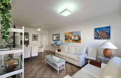 Apartamento com 4 dormitórios para alugar, 124 m² por r$ 2.200,00/dia - riviera módulo 3 - bertioga/sp