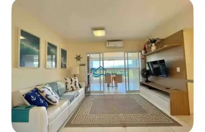 Apartamento com 3 dormitórios para alugar, 98 m² por r$ 12.000,00/mês - jardim  são lourenço - bertioga/sp