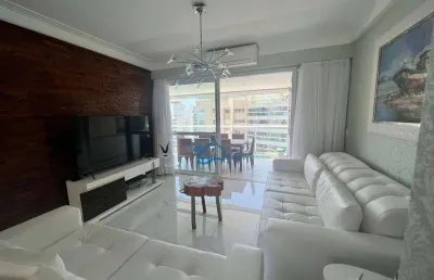 Apartamento com 3 dormitórios para alugar, 138 m² por r$ 16.000,00/mês - riviera - módulo 8 - bertioga/sp