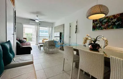 Apartamento com 3 dormitórios, 138 m² - venda por r$ 3.720.000,00 ou aluguel por r$ 4.500,00/dia - riviera - módulo 8 - bertioga/sp