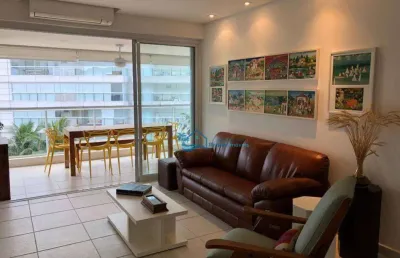 Apartamento com 4 dormitórios para alugar, 132 m² por r$ 2.200,00/dia - riviera módulo 08 - bertioga/sp