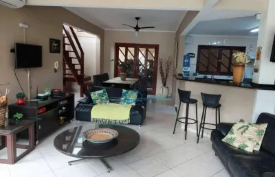 Casa com 4 dormitórios para alugar, 310 m² por r$ 2.000,00/dia - jardim  são lourenço - bertioga/sp