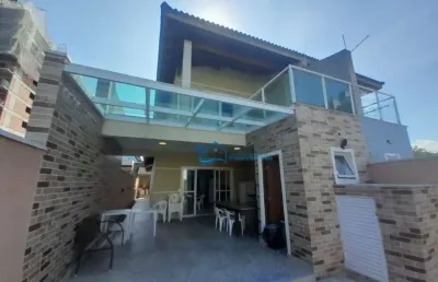 Casa com 4 dormitórios à venda, 242 m² por r$ 1.500.000,00 - jardim  são lourenço - bertioga/sp