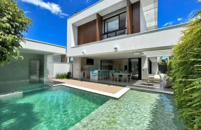 Casa com 5 dormitórios à venda, 415 m² por r$ 9.990.000,00 - riviera módulo 11 - bertioga/sp