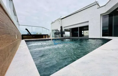 Cobertura com 3 dormitórios à venda, 172 m² por r$ 6.800.000,00 - riviera módulo 6 - bertioga/sp