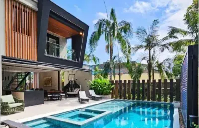 Casa com 5 dormitórios à venda, 425 m² por r$ 15.875.000,00 - riviera módulo 05 - bertioga/sp