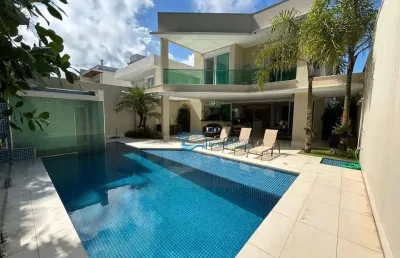 Casa com 5 dormitórios à venda, 328 m² por r$ 5.800.000,00 - riviera módulo 21 - bertioga/sp