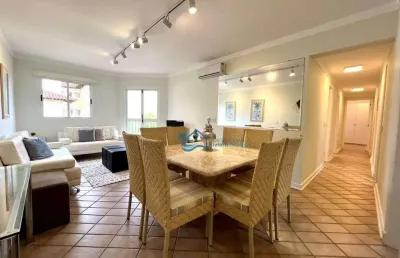Apartamento com 4 dormitórios para alugar, 113 m² por r$ 1.200,00/dia - riviera módulo 03 - bertioga/sp
