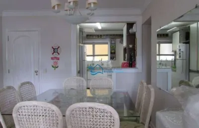 Apartamento com 4 dormitórios para alugar, 128 m² por r$ 1.550,00/dia - riviera módulo 03 - bertioga/sp
