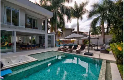 Casa com 6 dormitórios à venda, 470 m² por r$ 8.500.000,00 - riviera módulo 21 - bertioga/sp