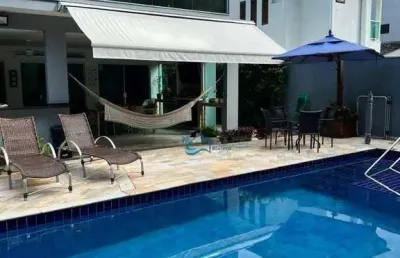 Casa com 4 dormitórios à venda, 300 m² por r$ 3.700.000,00 - riviera módulo 26 - bertioga/sp