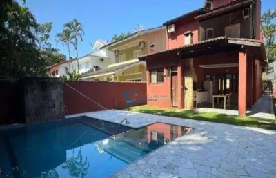 Casa com 4 dormitórios à venda, 217 m² por r$ 2.880.000,00 - riviera módulo 21 - bertioga/sp