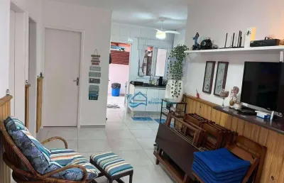 Village com 2 dormitórios à venda, 73 m² por r$ 520.000,00 - jardim indaiá - bertioga/sp