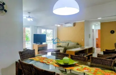 Apartamento com 4 dormitórios à venda, 148 m² por r$ 2.800.000,00 - riviera de são lourenço - bertioga/sp
