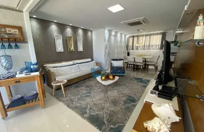 Apartamento com 3 dormitórios para alugar, 138 m² por r$ 2.400,00/dia - riviera módulo 08 - bertioga/sp