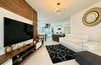 Apartamento com 4 dormitórios à venda, 161 m² por r$ 3.900.000,00 - riviera módulo 7 - bertioga/sp