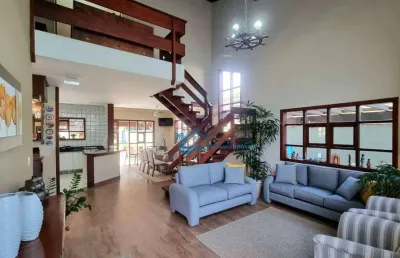 Casa com 4 dormitórios à venda, 240 m² por r$ 2.100.000,00 - jardim  são lourenço - bertioga/sp