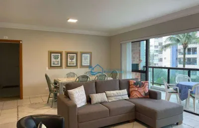 Apartamento com 3 dormitórios para alugar, 120 m² por r$ 6.500,00 - riviera módulo 6 - bertioga/sp