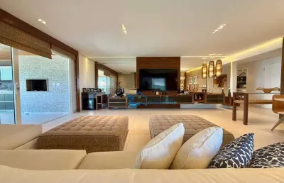 Apartamento com 4 dormitórios, 254 m² - venda por r$ 16.500.000,00 ou aluguel por r$ 8.000,00/dia - riviera módulo 08 - bertioga/sp