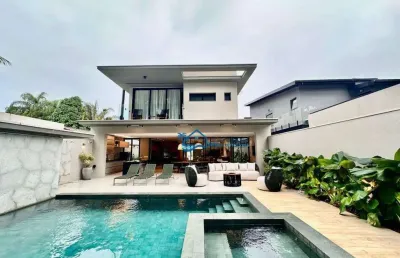 Casa com 6 dormitórios à venda, 380 m² por r$ 9.900.000,00 - riviera módulo 21 - bertioga/sp
