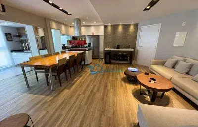 Apartamento com 4 dormitórios à venda, 149 m² por r$ 3.700.000,00 - riviera - módulo 7 - bertioga/sp