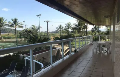 Apartamento com 4 dormitórios para alugar, 260 m² por r$ 5.850,00/dia - riviera módulo 2 - bertioga/sp