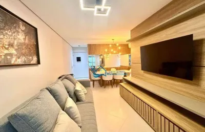 Apartamento com 3 dormitórios à venda, 103 m² por r$ 3.180.000,00 - riviera módulo 2 - bertioga/sp