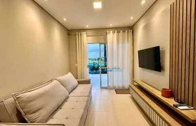 Apartamento com 3 dormitórios para alugar, 104 m² por r$ 14.000,00/mês - riviera módulo 2 - bertioga/sp