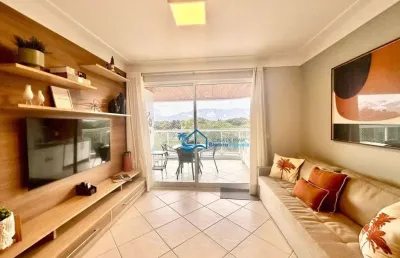 Apartamento com 4 dormitórios para alugar, 139 m² por r$ 13.000,00/mês - riviera - módulo 7 - bertioga/sp