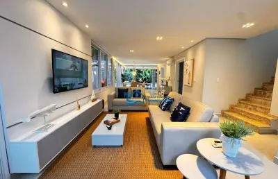 Casa com 6 dormitórios à venda, 330 m² por r$ 4.850.000,00 - riviera módulo 18 - bertioga/sp