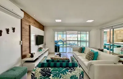 Cobertura com 4 dormitórios à venda, 253 m² por r$ 4.800.000,00 - riviera - módulo 7 - bertioga/sp